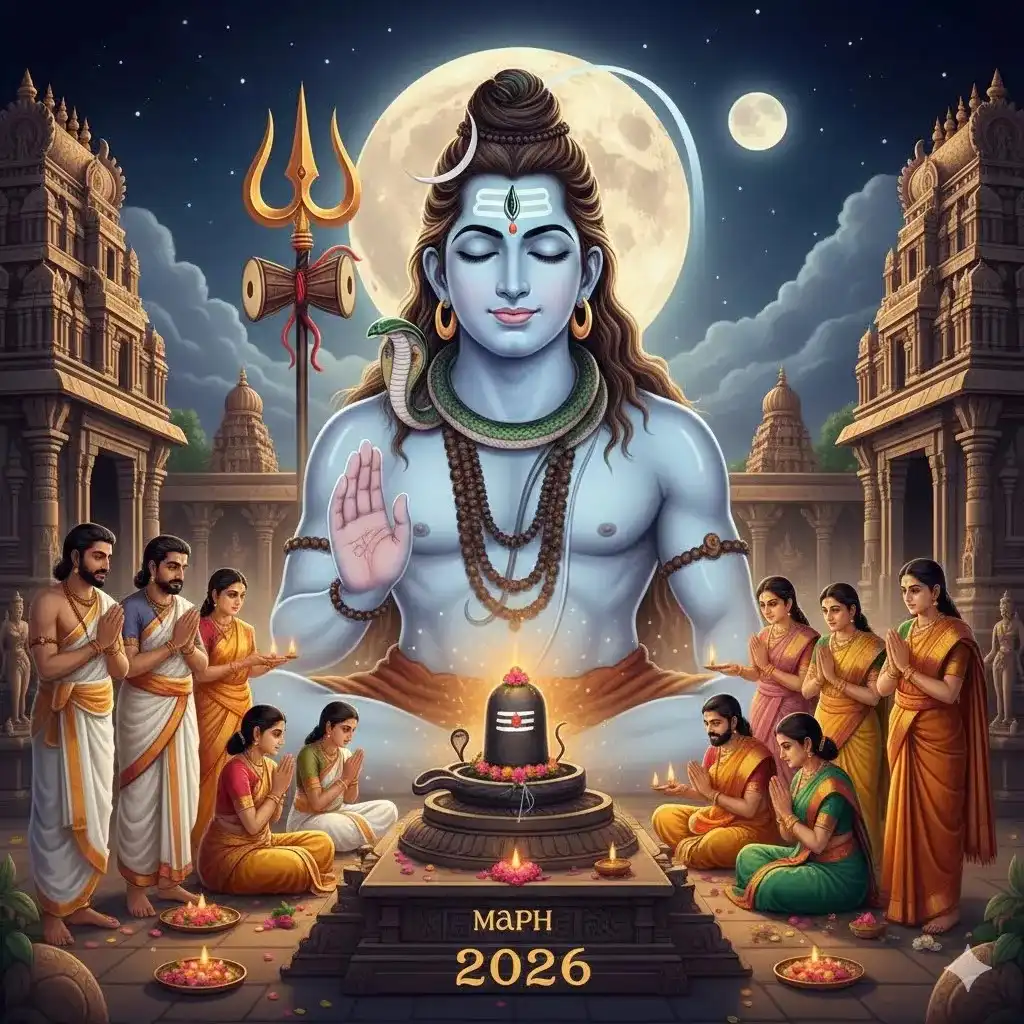 మహా శివరాత్రి 2026: తెలుగు హిందువుల భక్తి ఆరాధన - పూర్తి మార్గదర్శకం — homebanner
