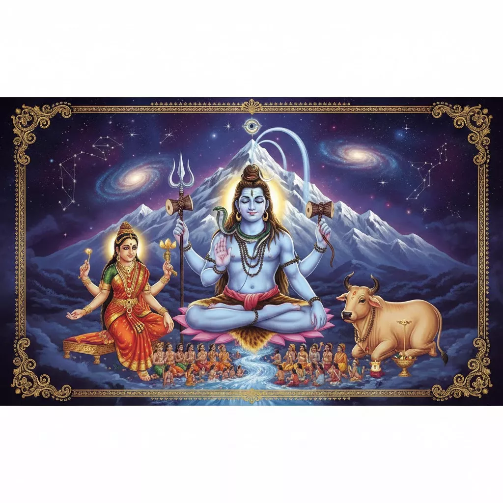 సర్వమంగళాధవ శివ శంభో | సంపూర్ణ శివ భక్తి కీర్తన లిరిక్స్ — homebanner