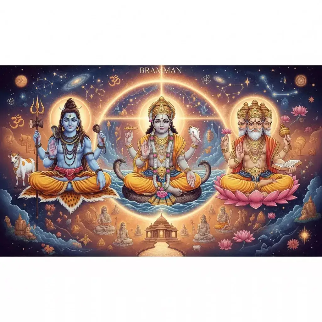 Hindu Beliefs on the Supreme God: Brahman, Ishvara & the Divine — A Complete Devotional Guide — Hindu Gods