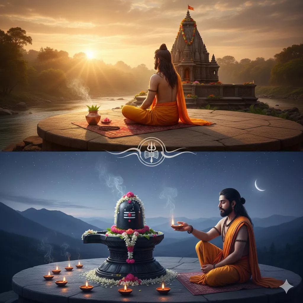 శివరహస్యం &amp; భక్తి సూచనలు | ఉదయం-సాయంత్రం జప మరియు అర్చన — homebanner