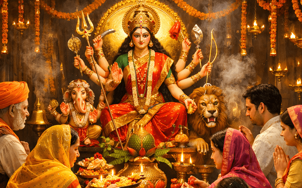 Chaitra Navratri 2026 Dates, Day-Wise Puja Vidhi, Mantras, Colors, Fasting Rules & Complete Devotional Guide to Celebrate Maa Durga at Home | Hindutone — Festivals