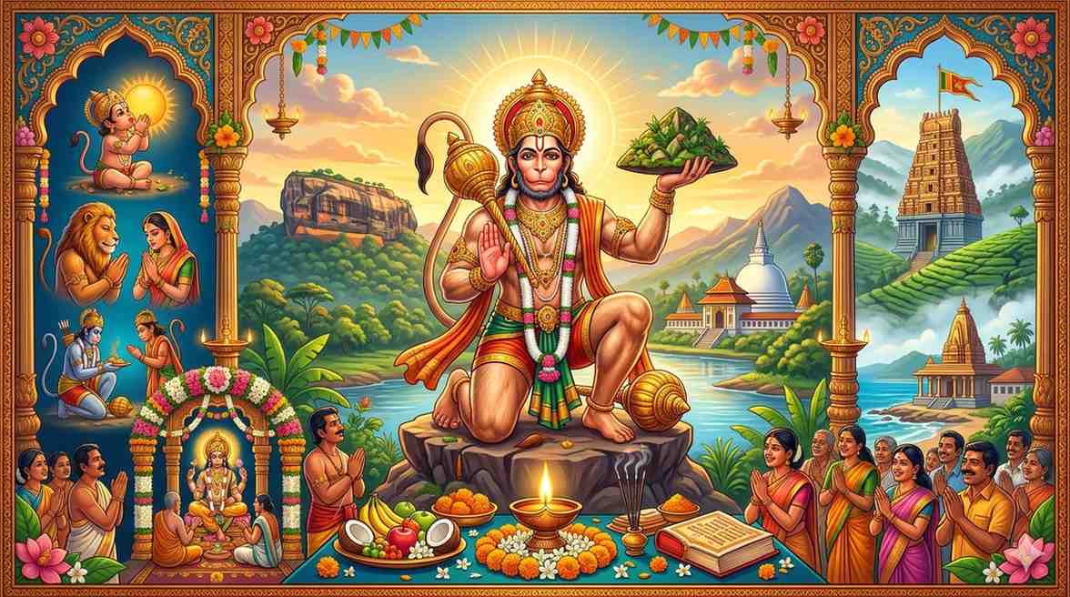 Hanuman Jayanti 2026 in Sri Lanka: Date, Timings, Complete Birth Story, Puja Vidhi & Major Hanuman Temples — Festivals