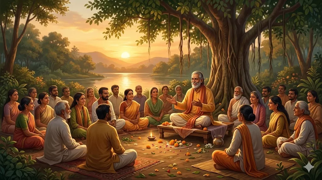 సత్సంగం – ధైర్యం, ఆత్మవిశ్వాసం మరియు జీవన సత్యాలు — homebanner