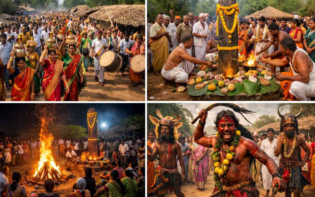 Bodrai Festival 2026 in Telangana: The Ancient Village Protection Ritual and Cultural Revival — Festivals