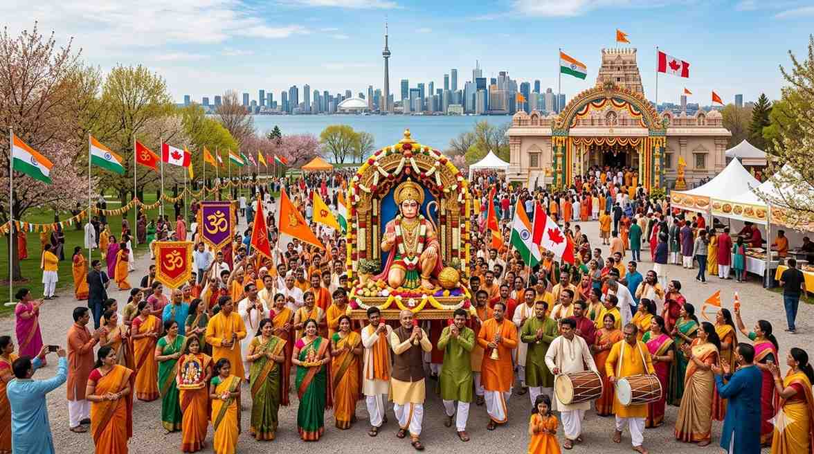 Hanuman Jayanti 2026 in Canada: Indian Diaspora Celebrates Lord Hanuman with Grand Devotion Across Provinces — Festivals