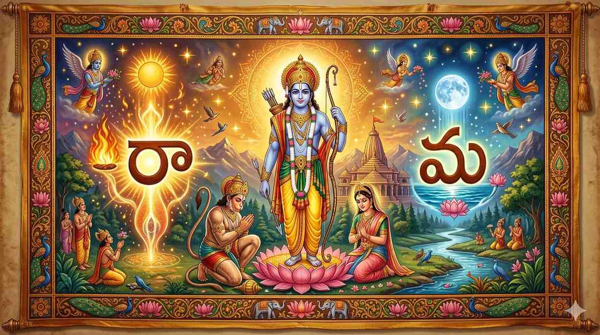 రామ నామ మహిమ: “రా” మరియు “మ” ఆధ్యాత్మిక అర్థం — ఆధ్యాత్మికత