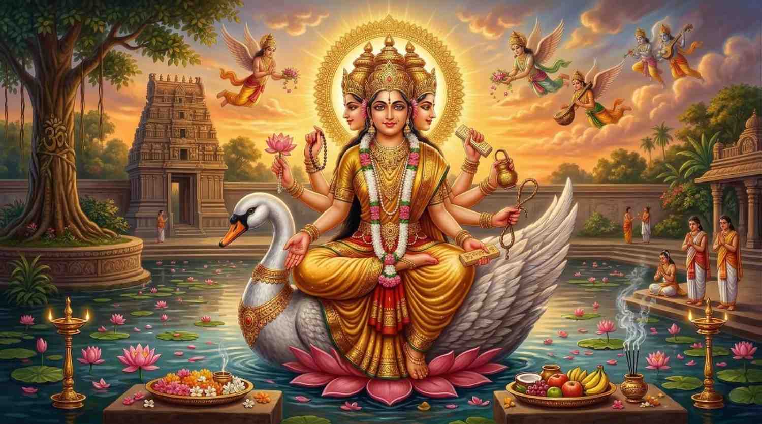 బ్రాహ్మణి దేవి – సృష్టి యొక్క ఆదిశక్తి | సప్తమాతృకల మహిమ — homebanner