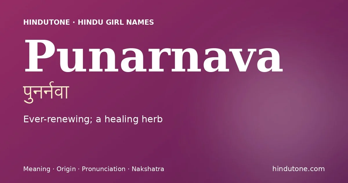 పునర్నవ