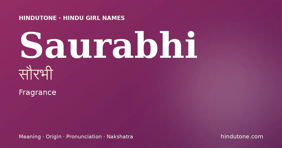 సౌరభీ